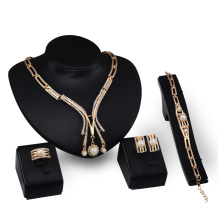 Königin Schmuck Set Elegante Frauen Gold Marke Ring Sets (C-XSST0041)